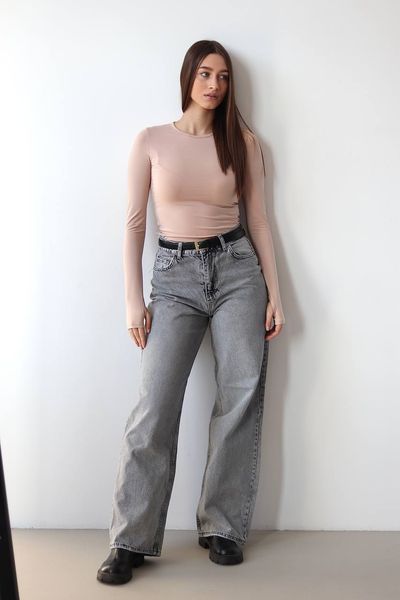 Джинси сірі в стилі ZARA 100220 фото
